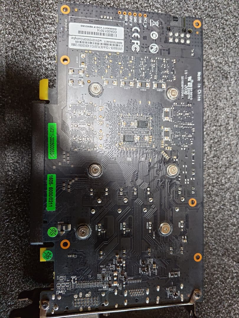 安*ス様 動作確認済み 中古品 玄人志向 GTX1650 GDDR6 4GB