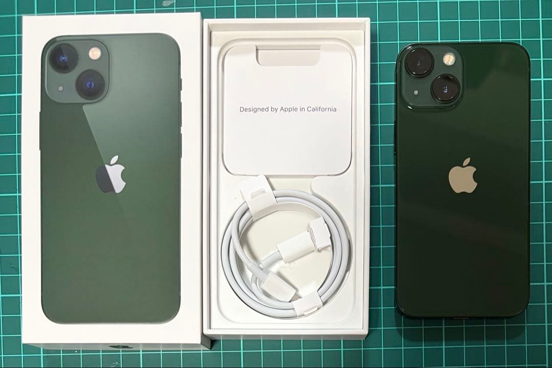 iPhone13mini グリーン　128GB SIMフリー