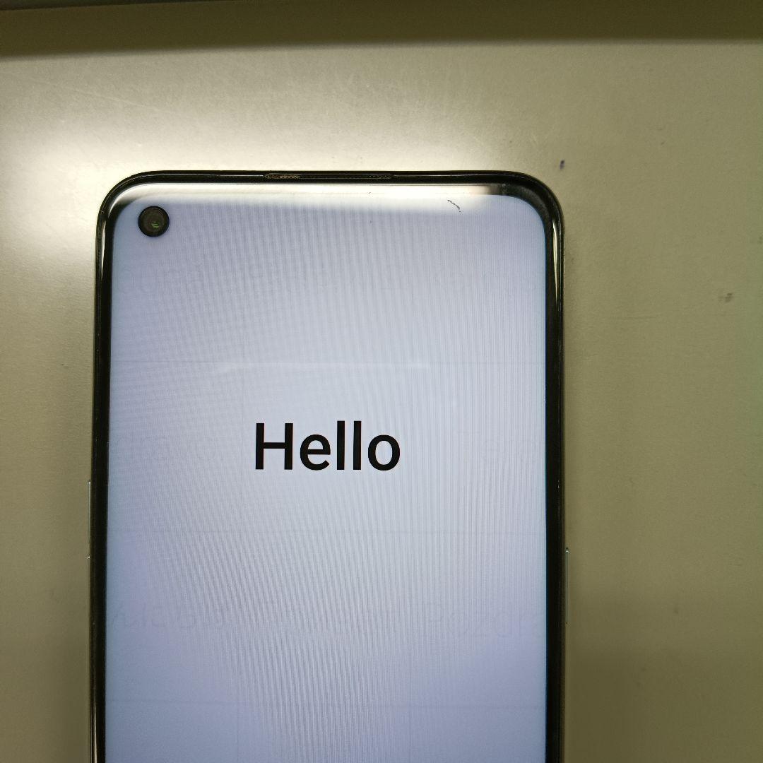 OPPO スマートフォン 本体 水色 oppo reno5a