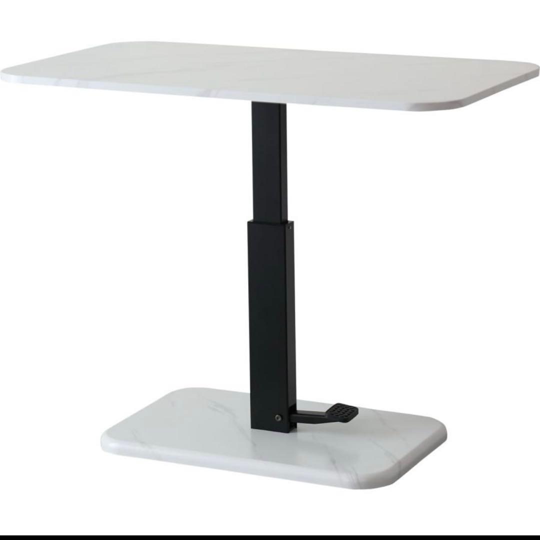 完成品 処分価格 昇降 大理石風 DORIS ダイニングテーブル