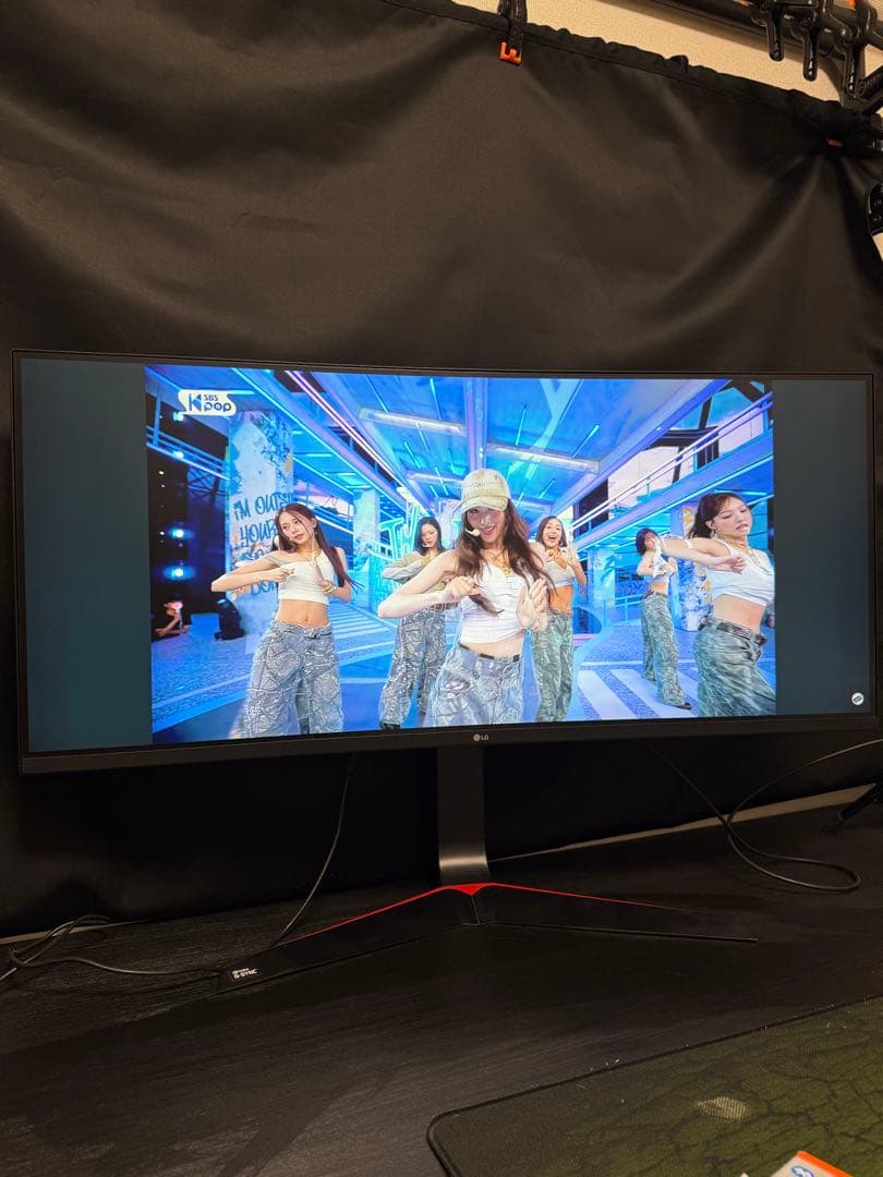 LG 34インチ　ウルトラワイド　傷あり