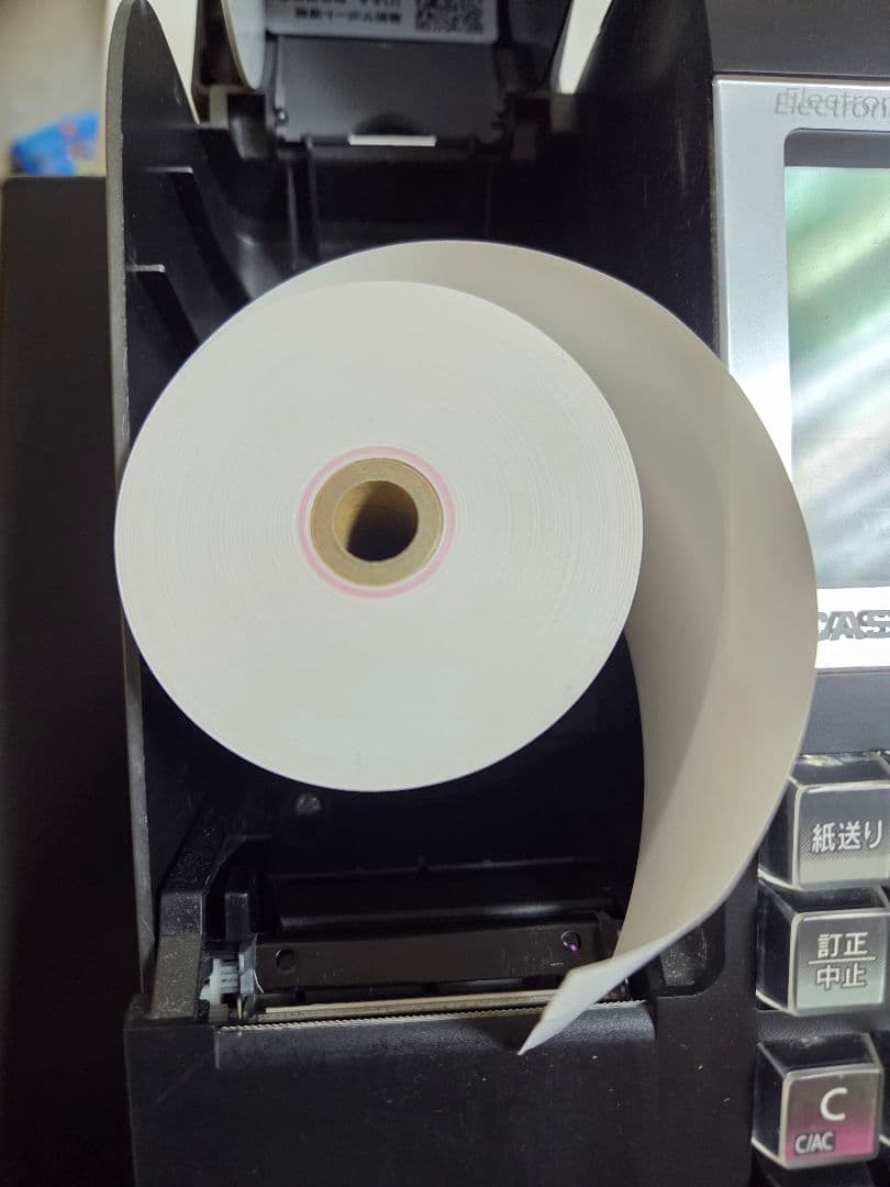 17789 カシオ レジスター TE-400 ブラック