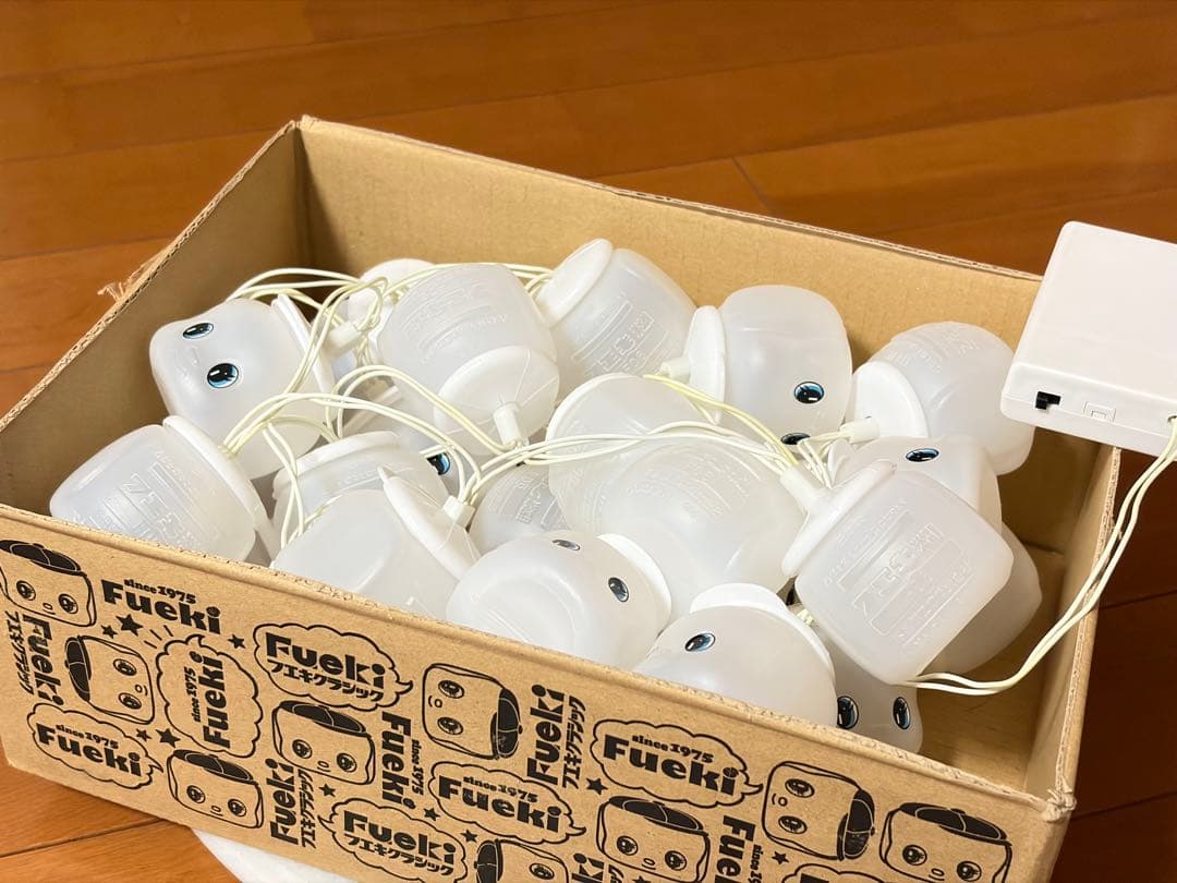 ★レア物　美品★フエキくん 30連ストリングライト　フエキ糊★