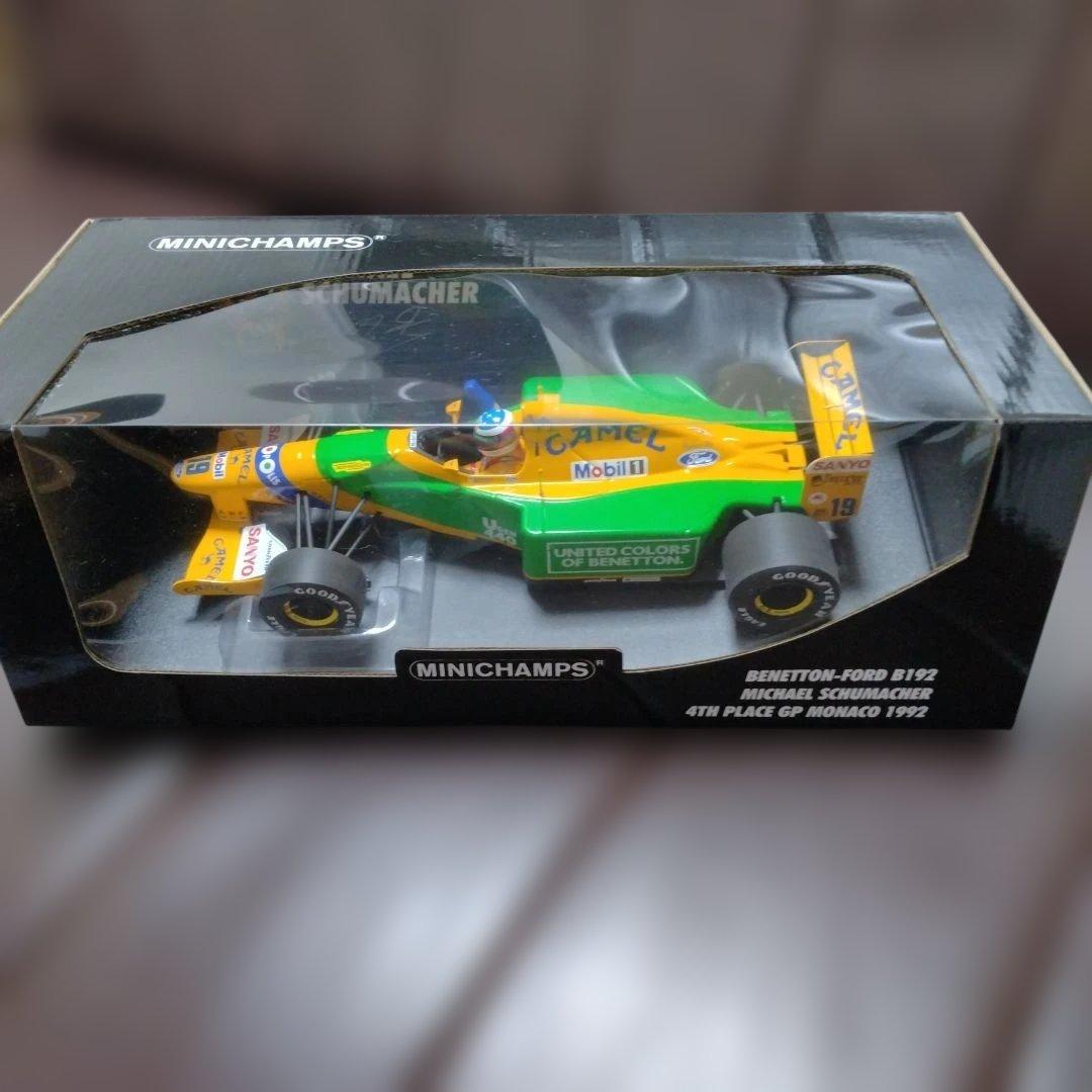 1/18 ベネトン B192 シューマッハ モナコ 1992 キャメル