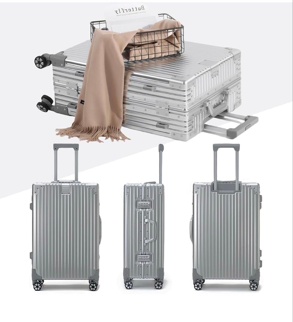 本日価格❗️スーツケース L✨アルミフレーム タイプ キャリーケース 大型 TSA