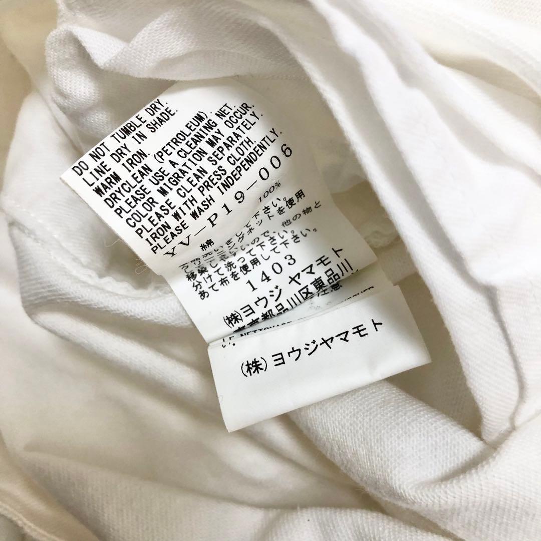 Y's ワイズ 2018AW ワイドパンツ 白 ホワイト