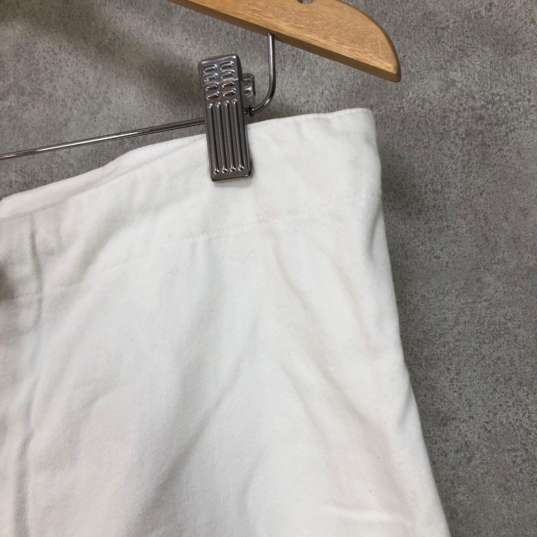 Y's ワイズ 2018AW ワイドパンツ 白 ホワイト