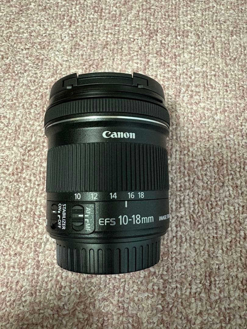 美品！Canon EFS10-18mm F4.5-5.6 IS STM