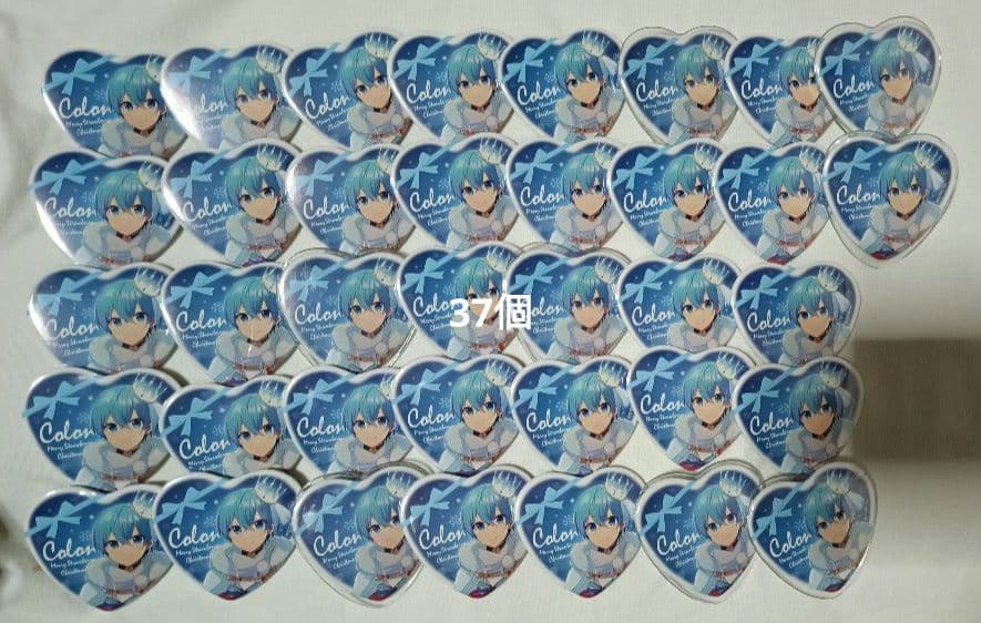 すとぷり　ころん　ハートの缶バッチ　クリスマス　winter 等身　2022