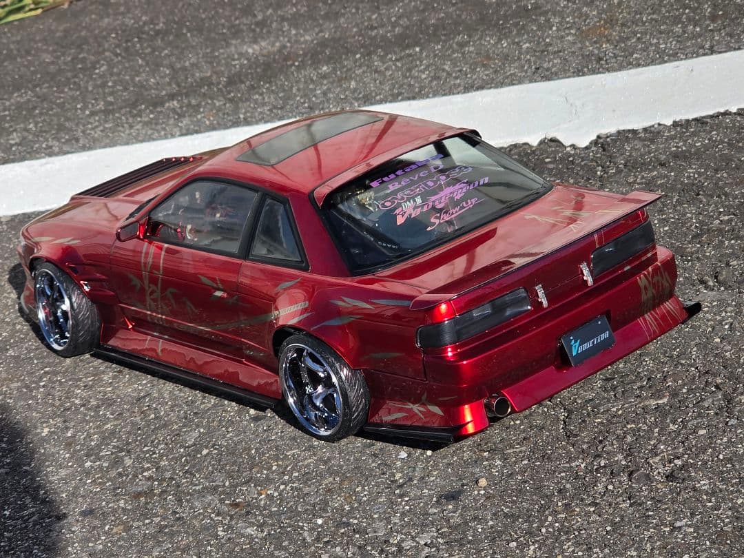 アディクション　オリジンS13 シルビア　制作済新品ラジコンホディ