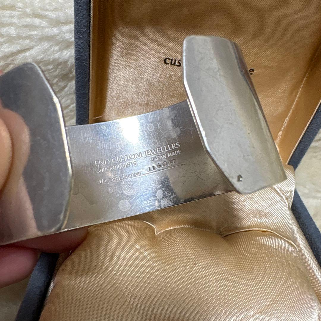 end custom jewellers バングル　シルバー925