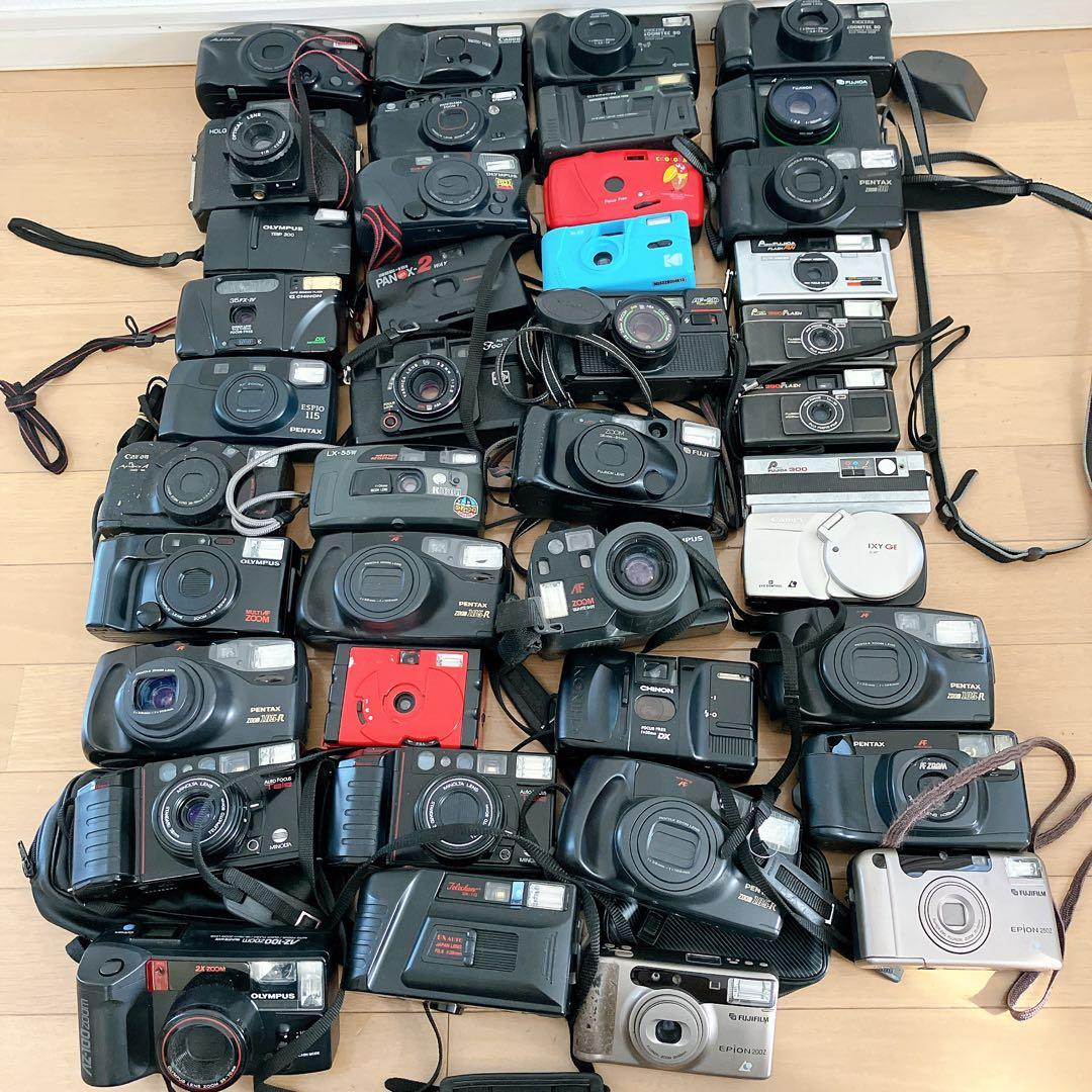 フィルムカメラ　ジャンク　まとめ　41台　PENTAX 富士　など
