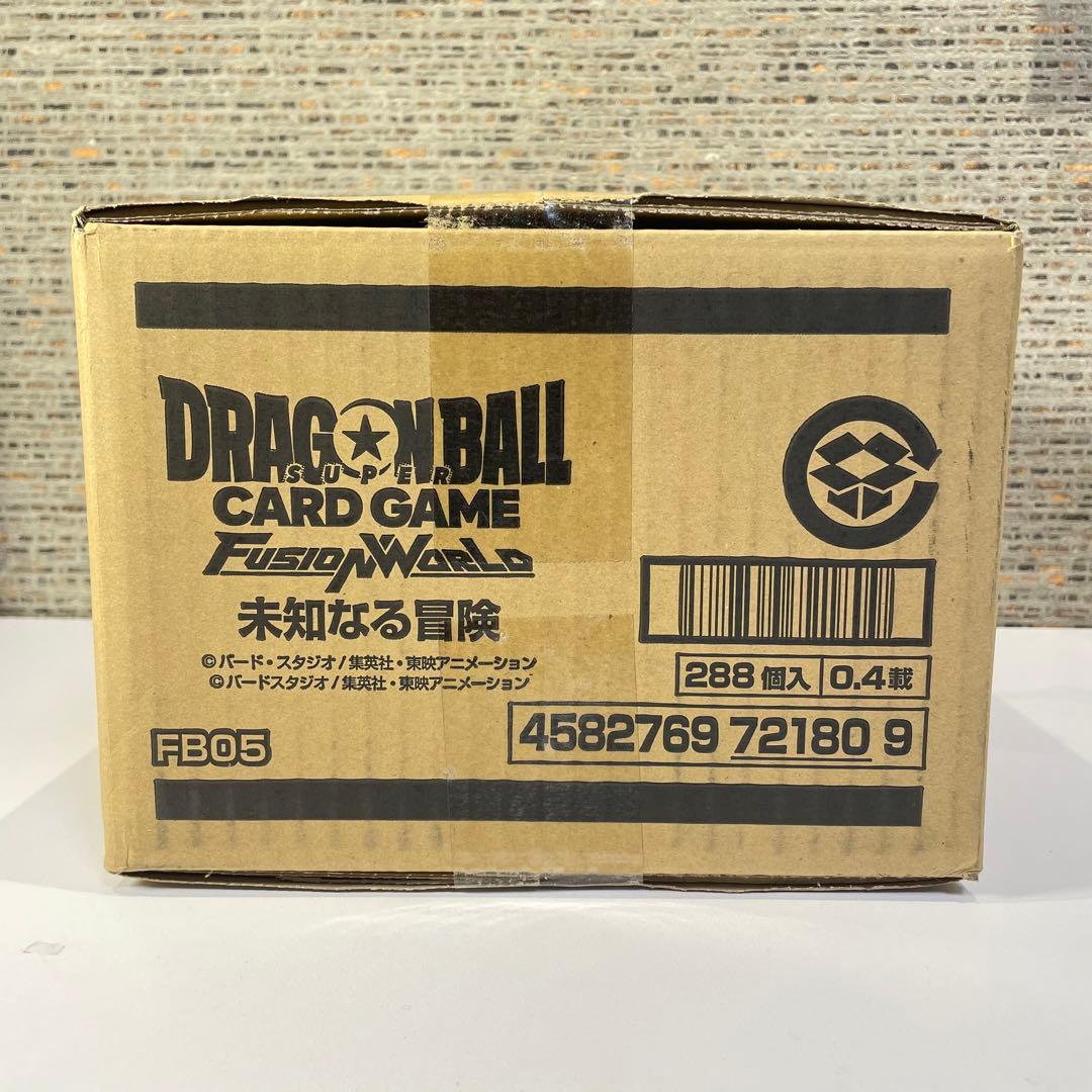 ド*ン様 【未開封カートン販売】ドラゴンボール FW 未知なる冒険　FB05