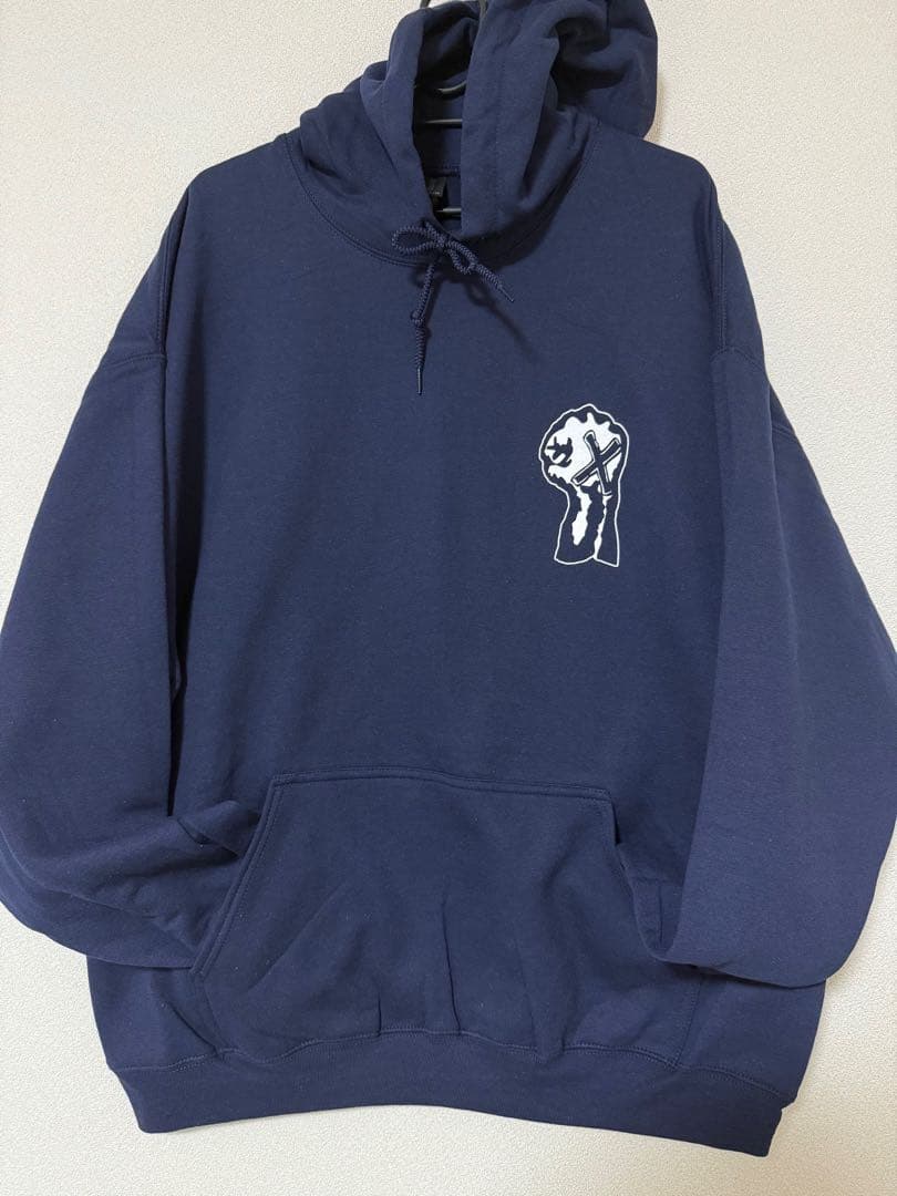 YOUTH OF TODAY パーカー　M ネイビー