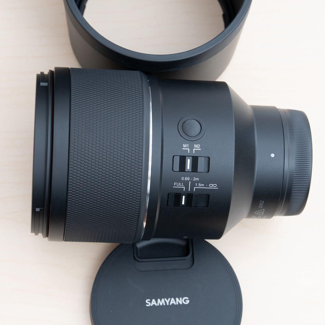 135mm F1.8 FE レンズ サムヤン フルサイズ 美品 samyang