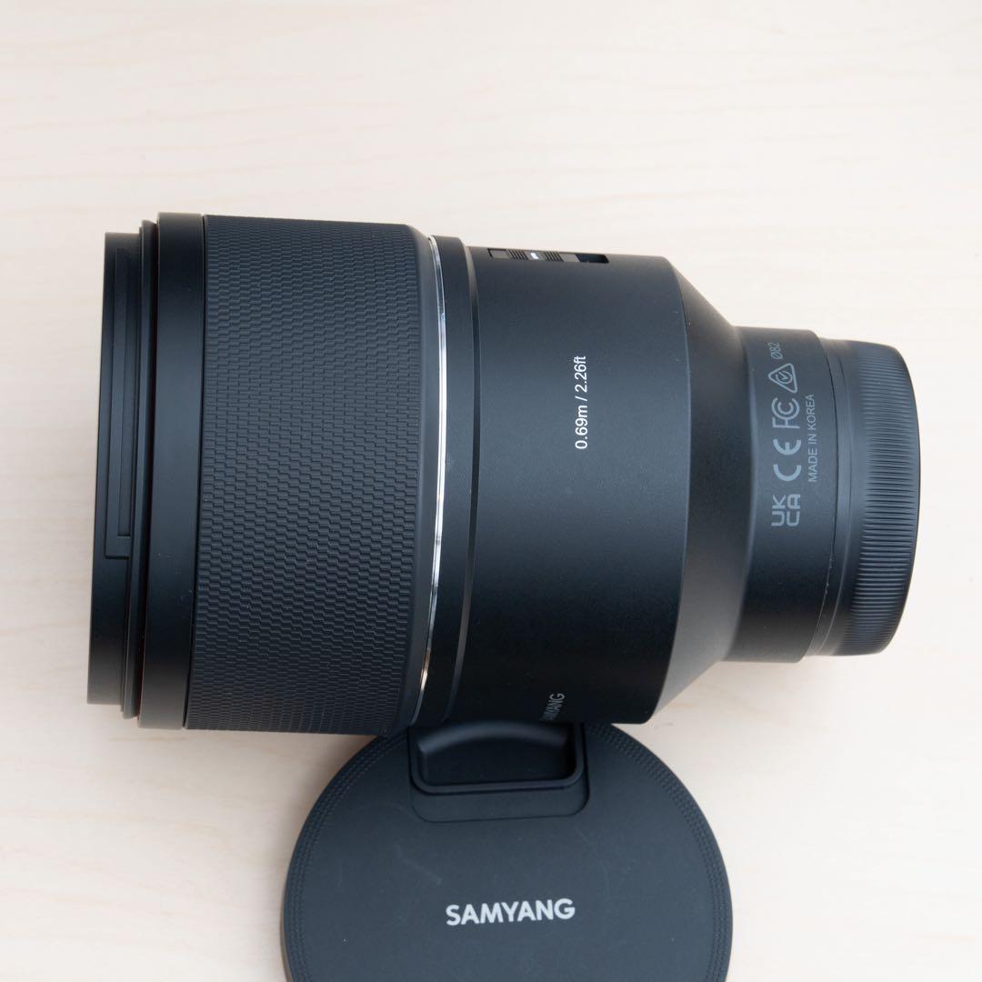 135mm F1.8 FE レンズ サムヤン フルサイズ 美品 samyang
