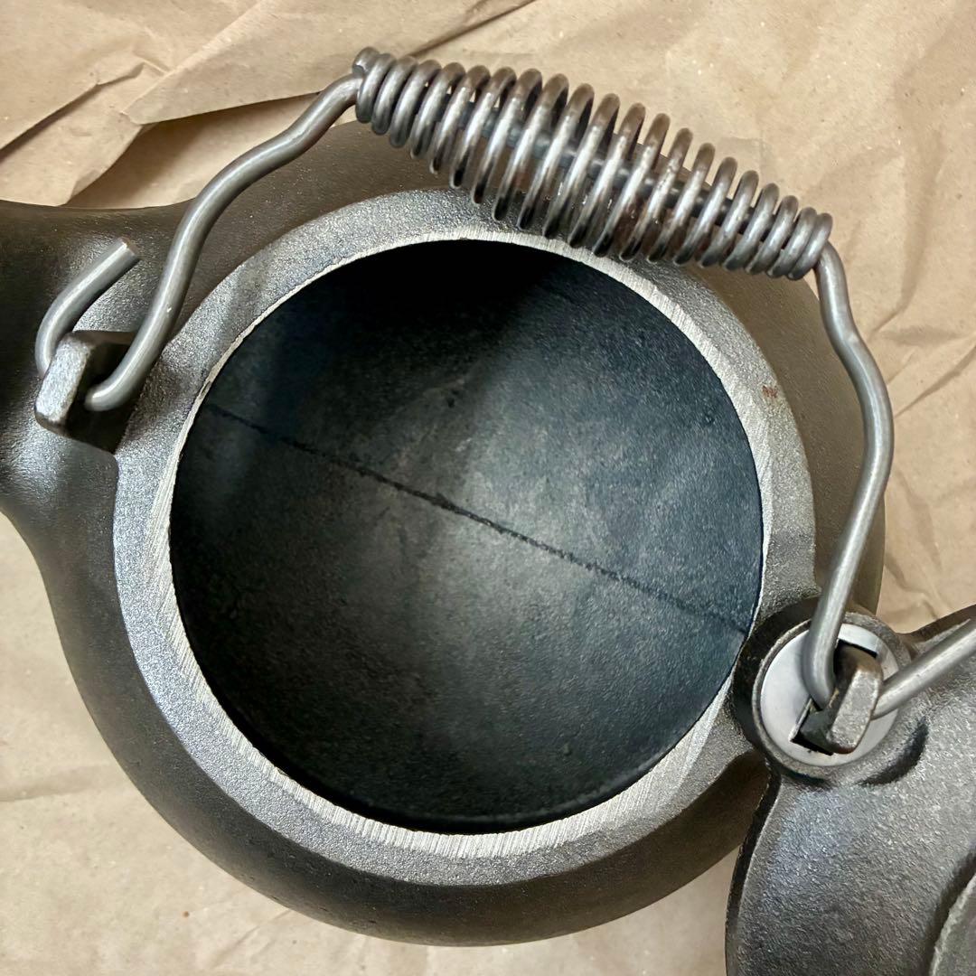 た*ん様 ■未使用デッドストック品■LODGE 鋳鉄製ケトル■元箱付き■スチーマ