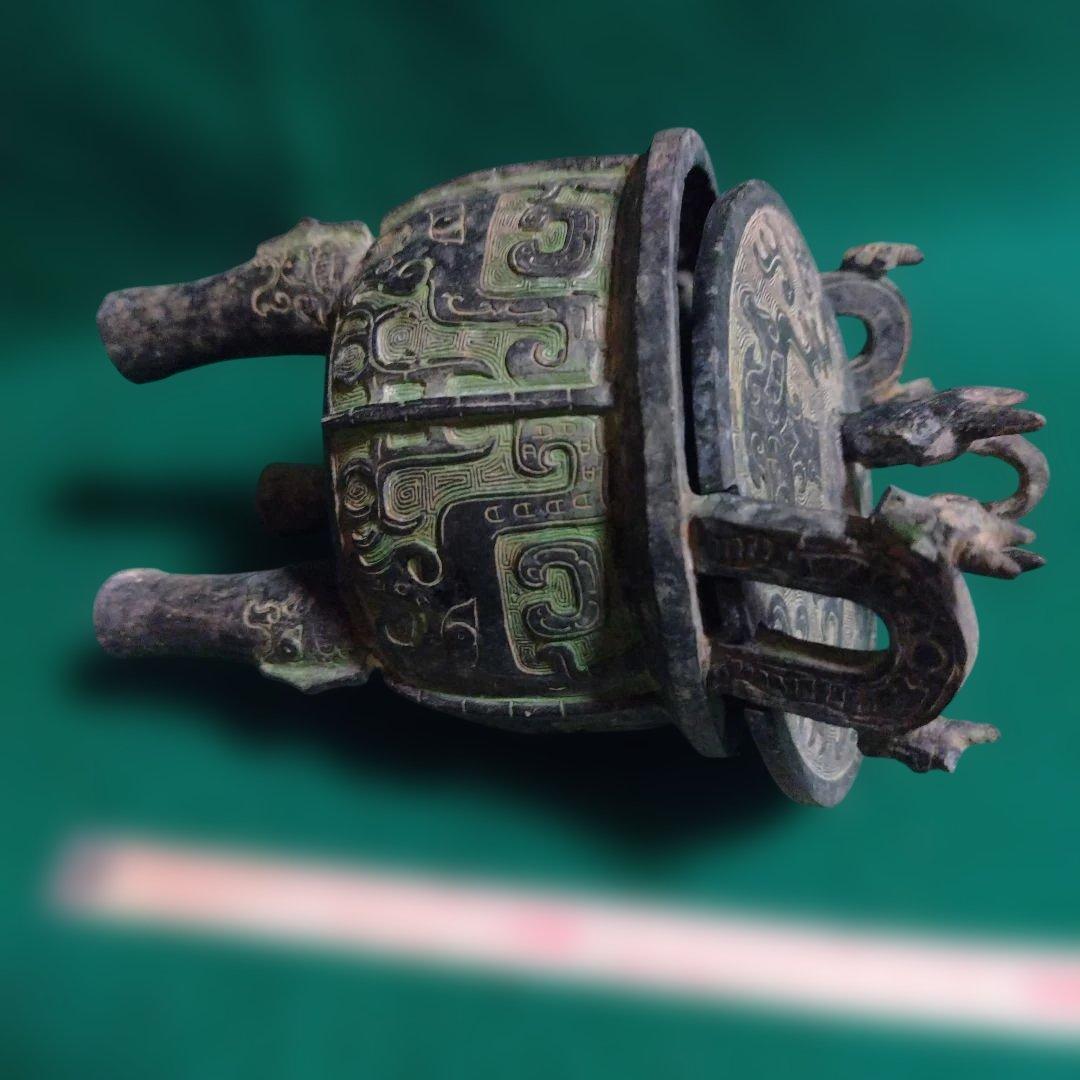 祭器　銅製　中国　珍品