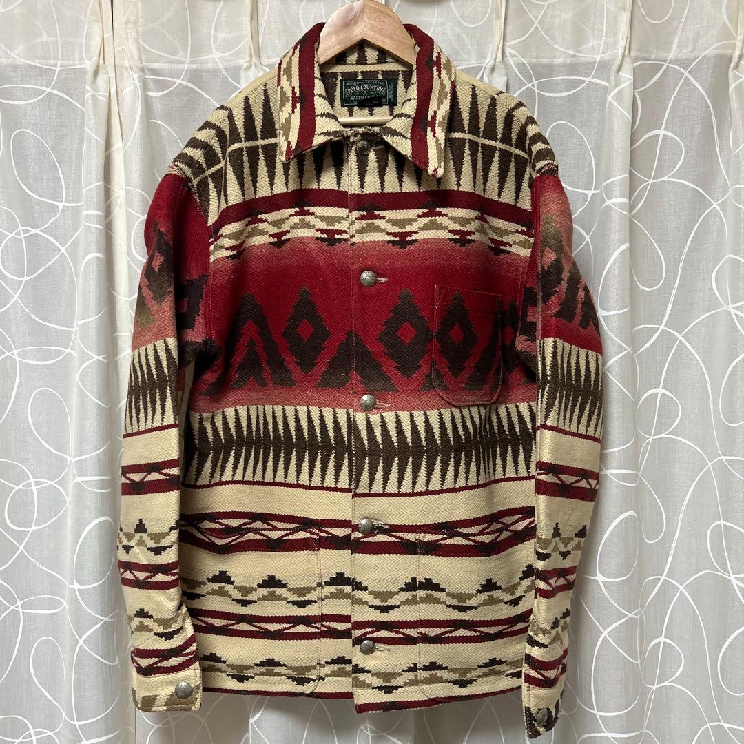 ポロカントリー　ラグジャケット　注リサイズ、リペア有り