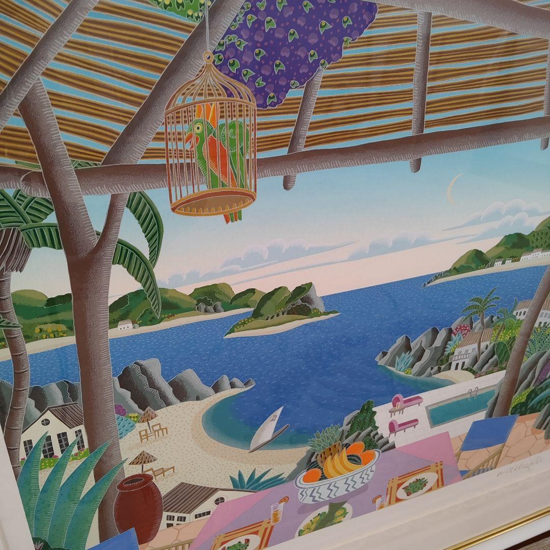 トーマス・マックナイト　シルクスクリーン　『モントセラト』