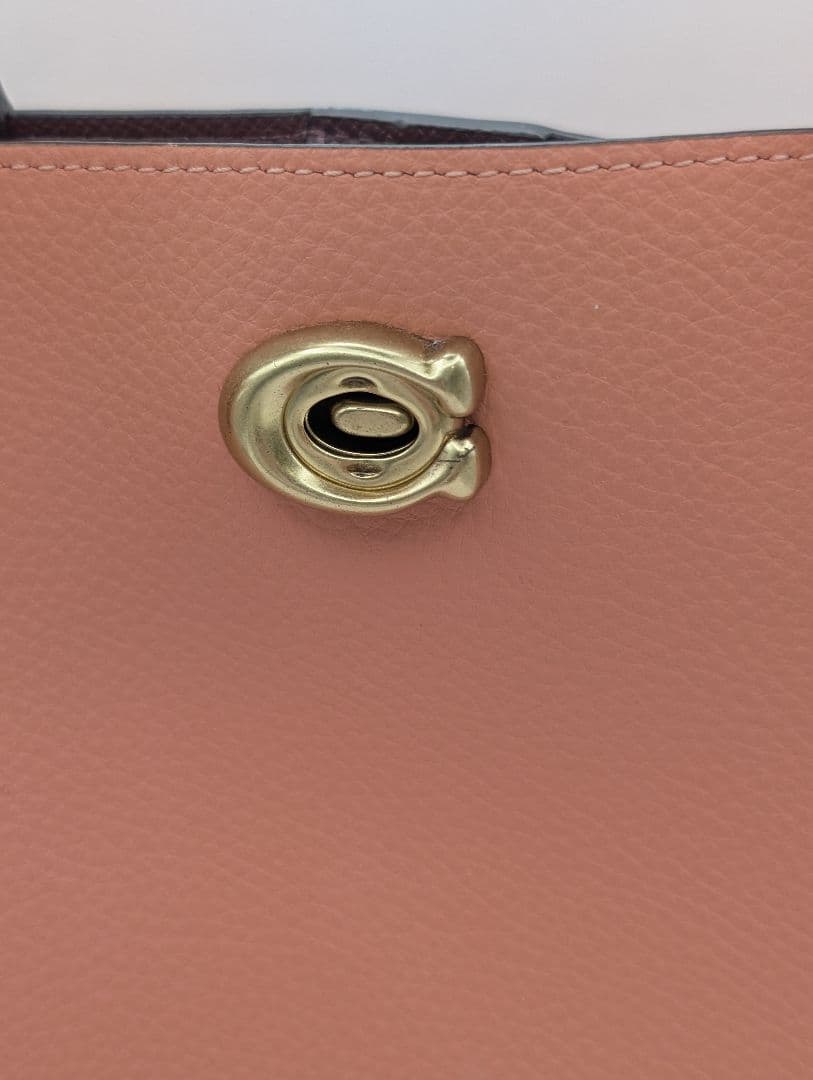 COACH 2way ショルダーバッグ ピンク