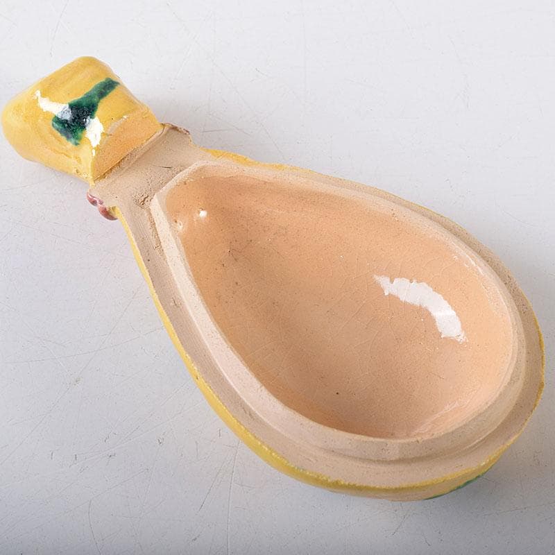 茶道具　松阪萬古焼　松古窯　佐久間芳丘作　色絵　干支　巳香合　共箱　V　8209