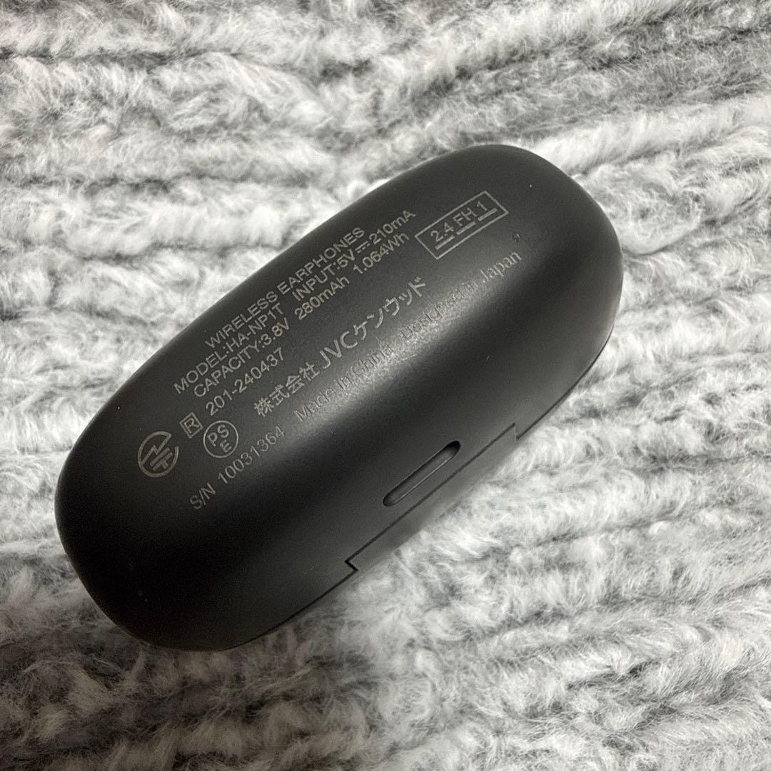 JVCケンウッド Victor HA-NP1T-B ワイヤレスイヤホン