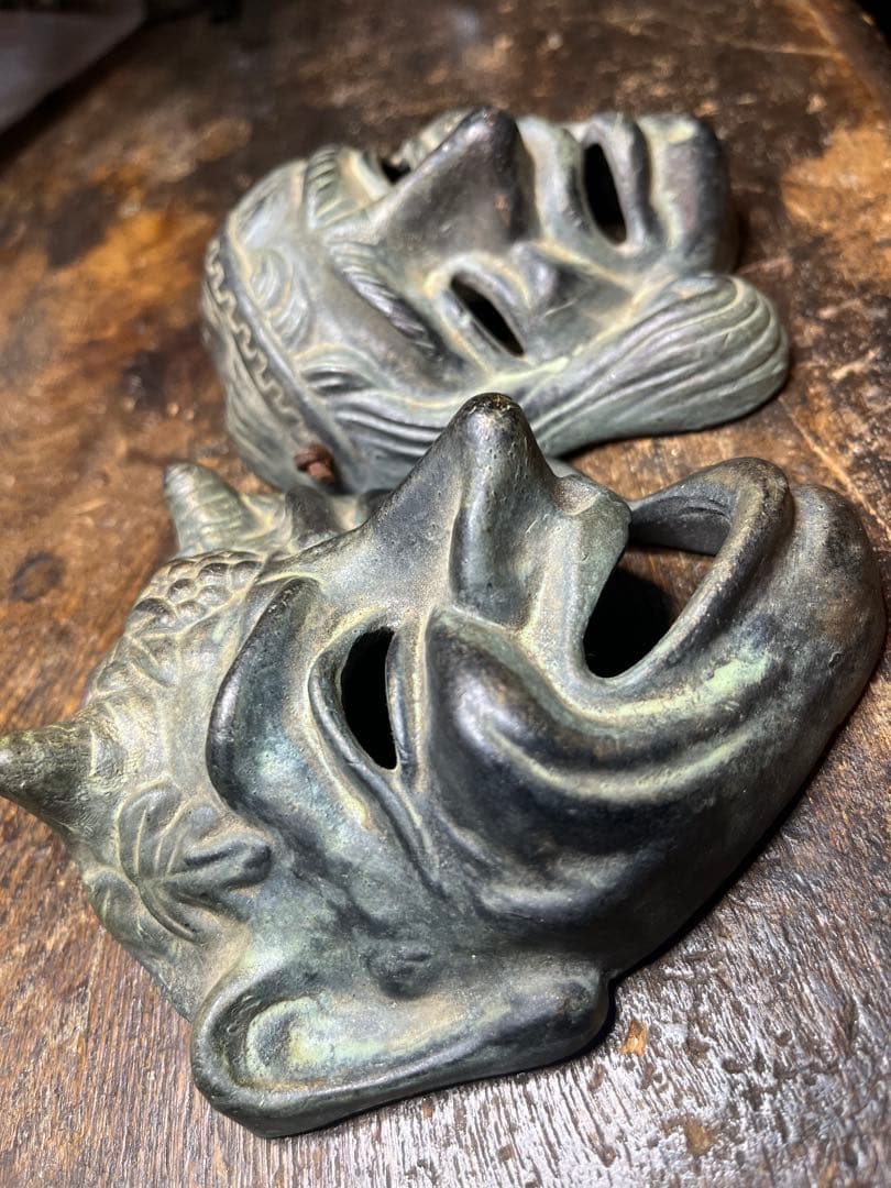 TwoFace 悪魔　ミッドセンチュリー　ウォールデコ　壁掛け　ビンテージ