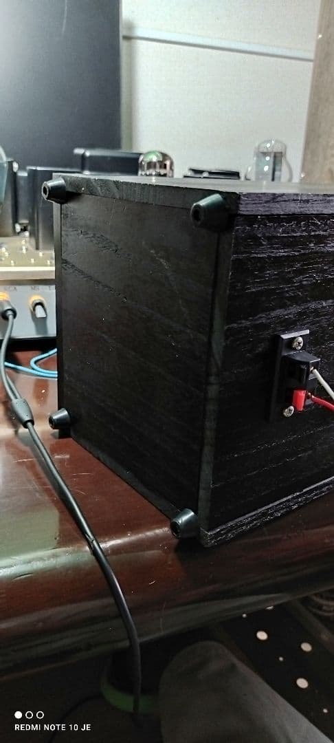 (良いね値下げ後１週間で終了)自作 2ウェイスピーカー ブラック