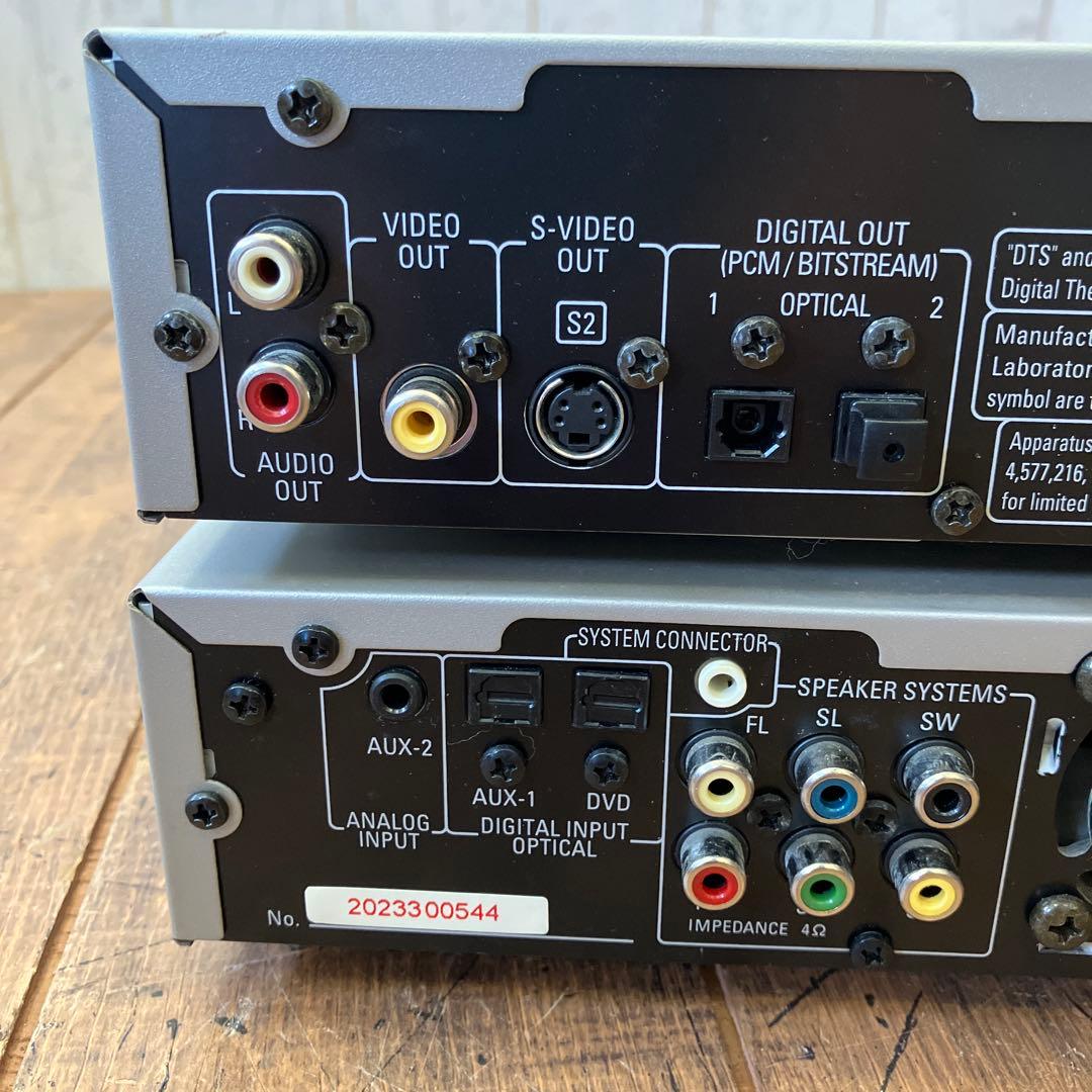 デノン AVアンプ UAVC-300 DVDプレイヤー デッキ サラウンドアンプ