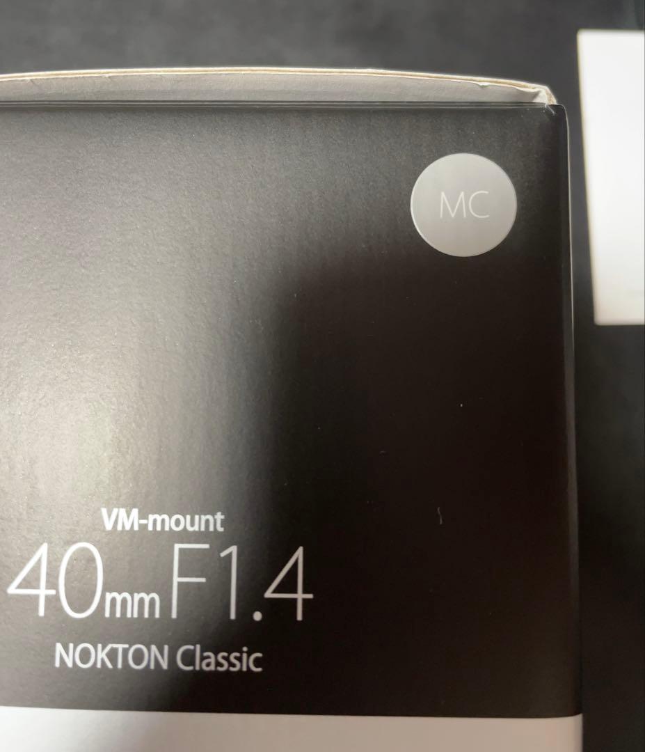 レンズ(単焦点) Voigtlander NOKTON classic 40mm F1.4 MC