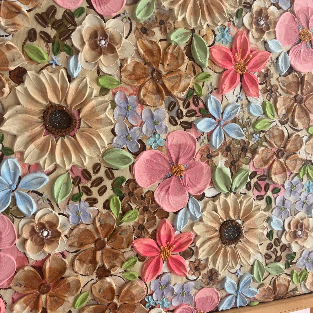 mayu様 ページ ／　藤の絵 コーヒーアート