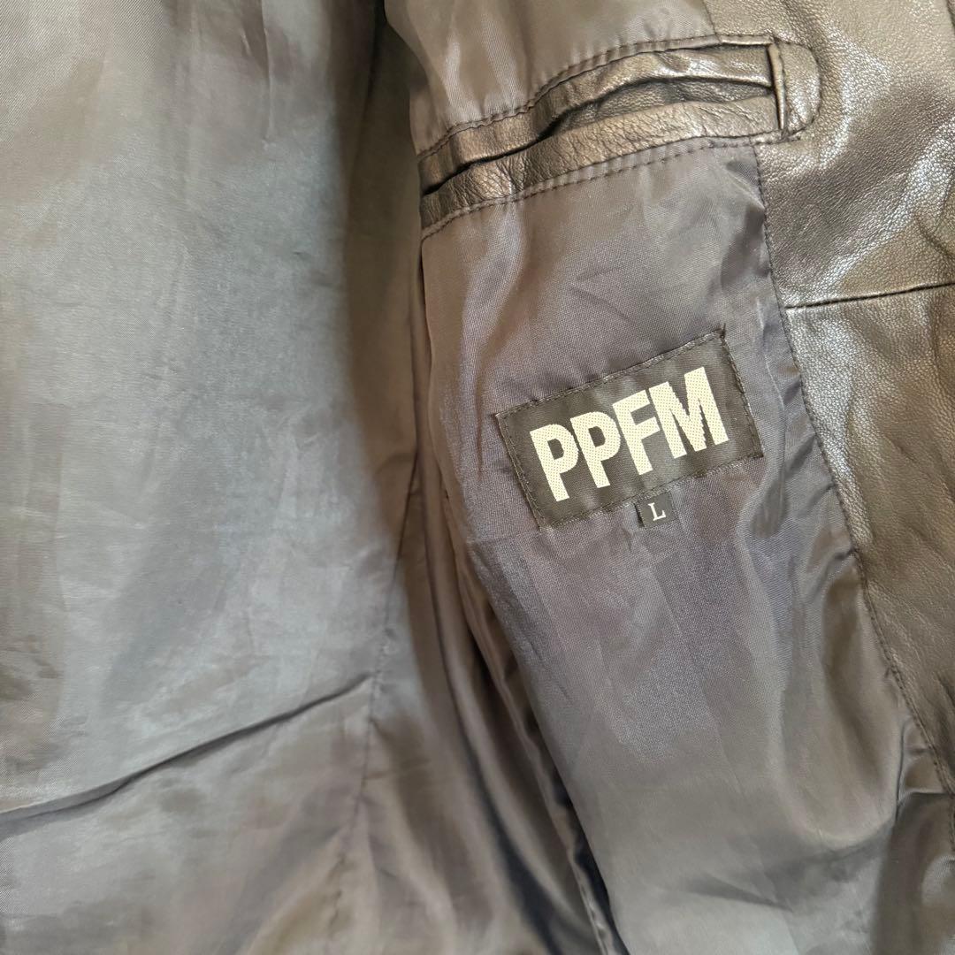 b926希少⭐︎PPFM 90s00sY2K八の字ラムレザーライダーarchive