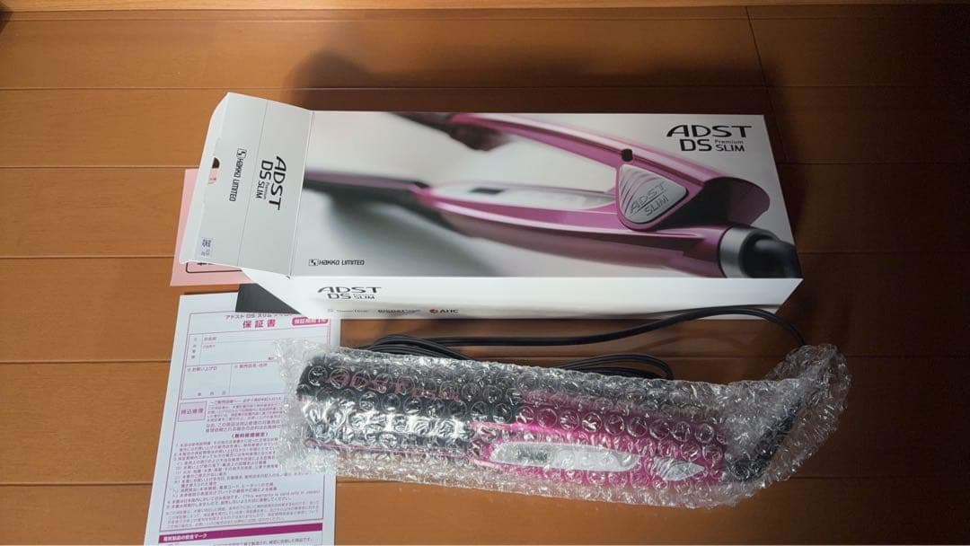 ヘアアイロン ADSD DS Premium SLIM 19mm