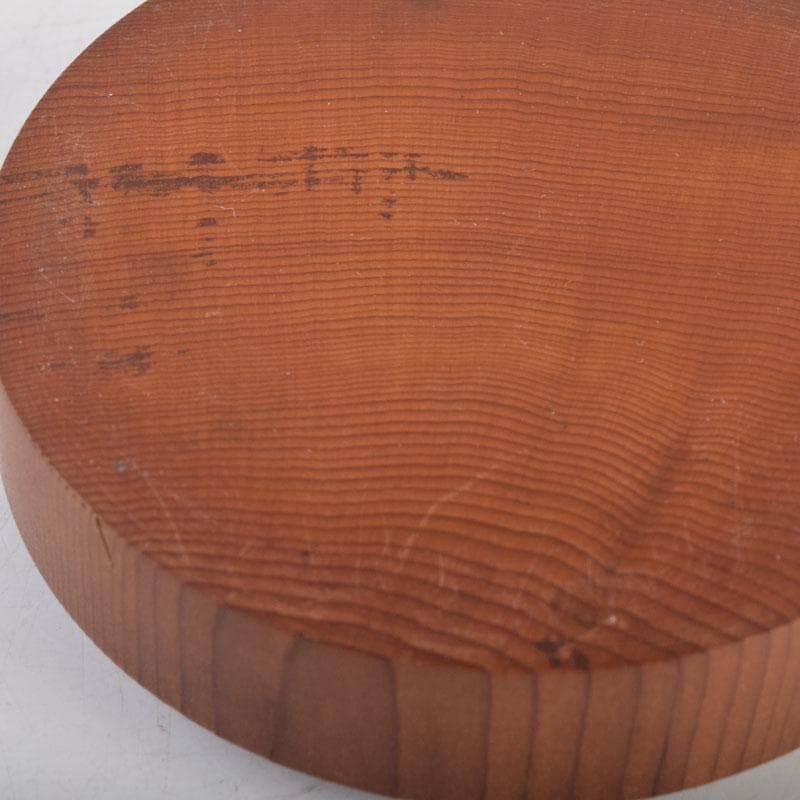 茶道具　飛騨一位一刀彫　川上彫房　香合　在銘　共箱　V　8797