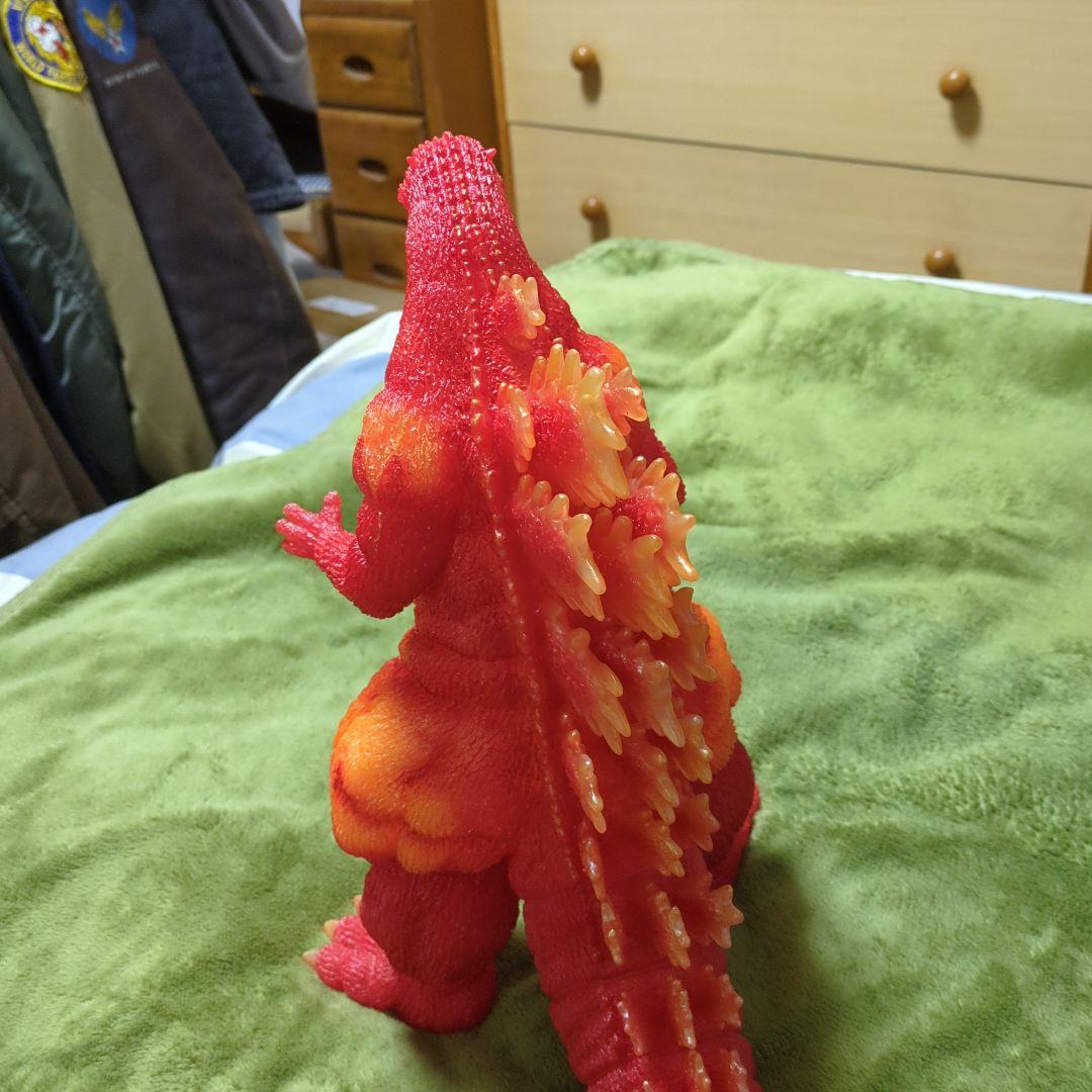 東宝30センチクリアオレンジゴジラ