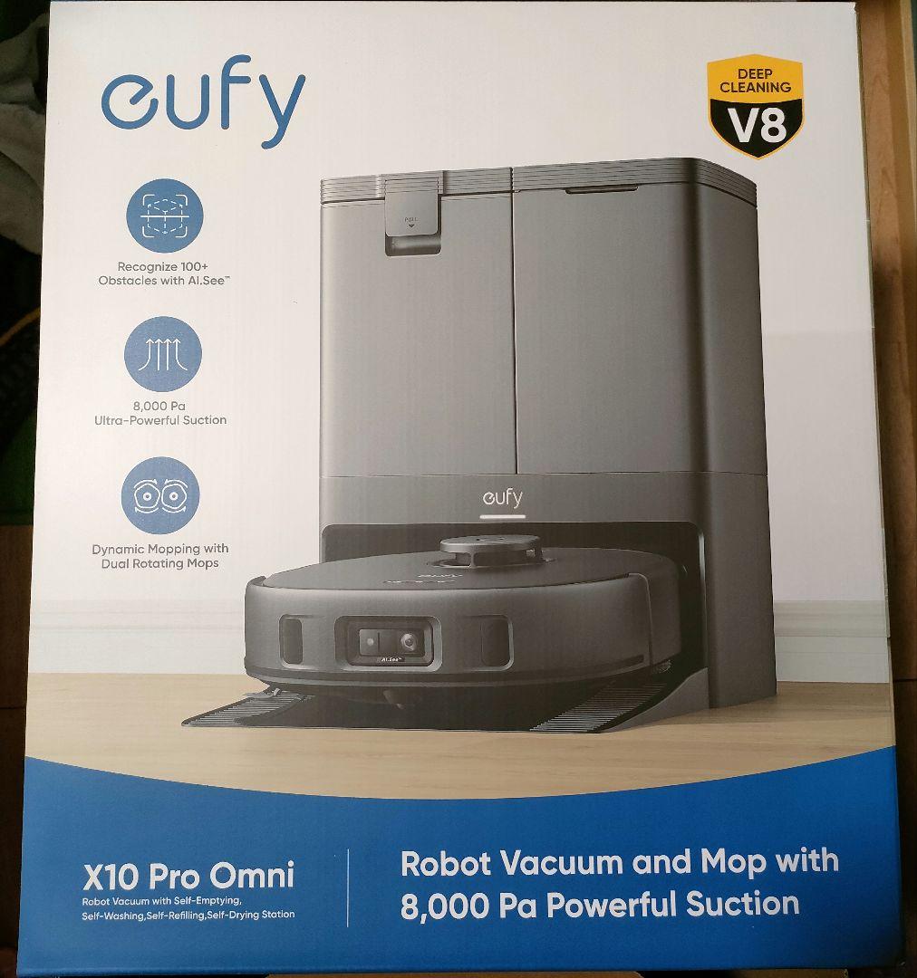 【新品未開封・最上位モデル】Eufy X10 Pro Omni ＋ 消耗品セット