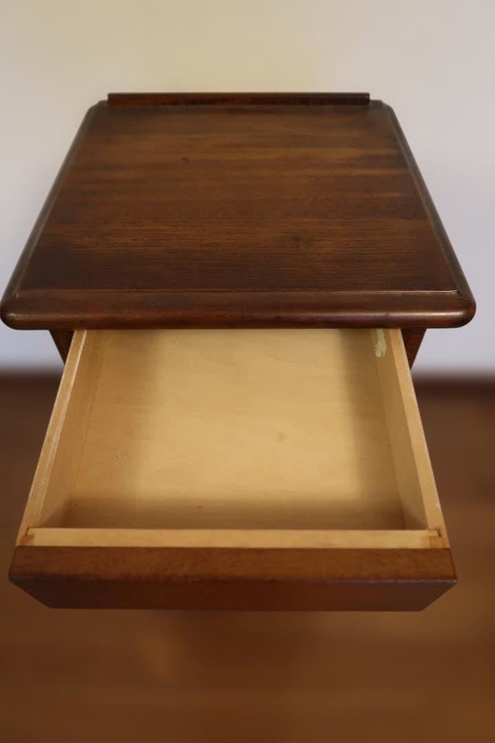 電話台　花台　キャビネット　引出し付き　カリモク　コロニアル　karimoku