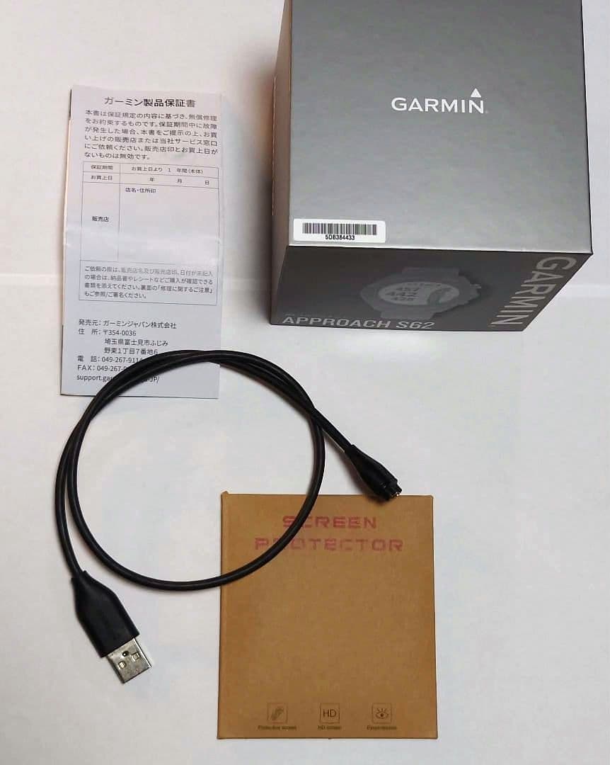 Garmin Approach S62 ブラック