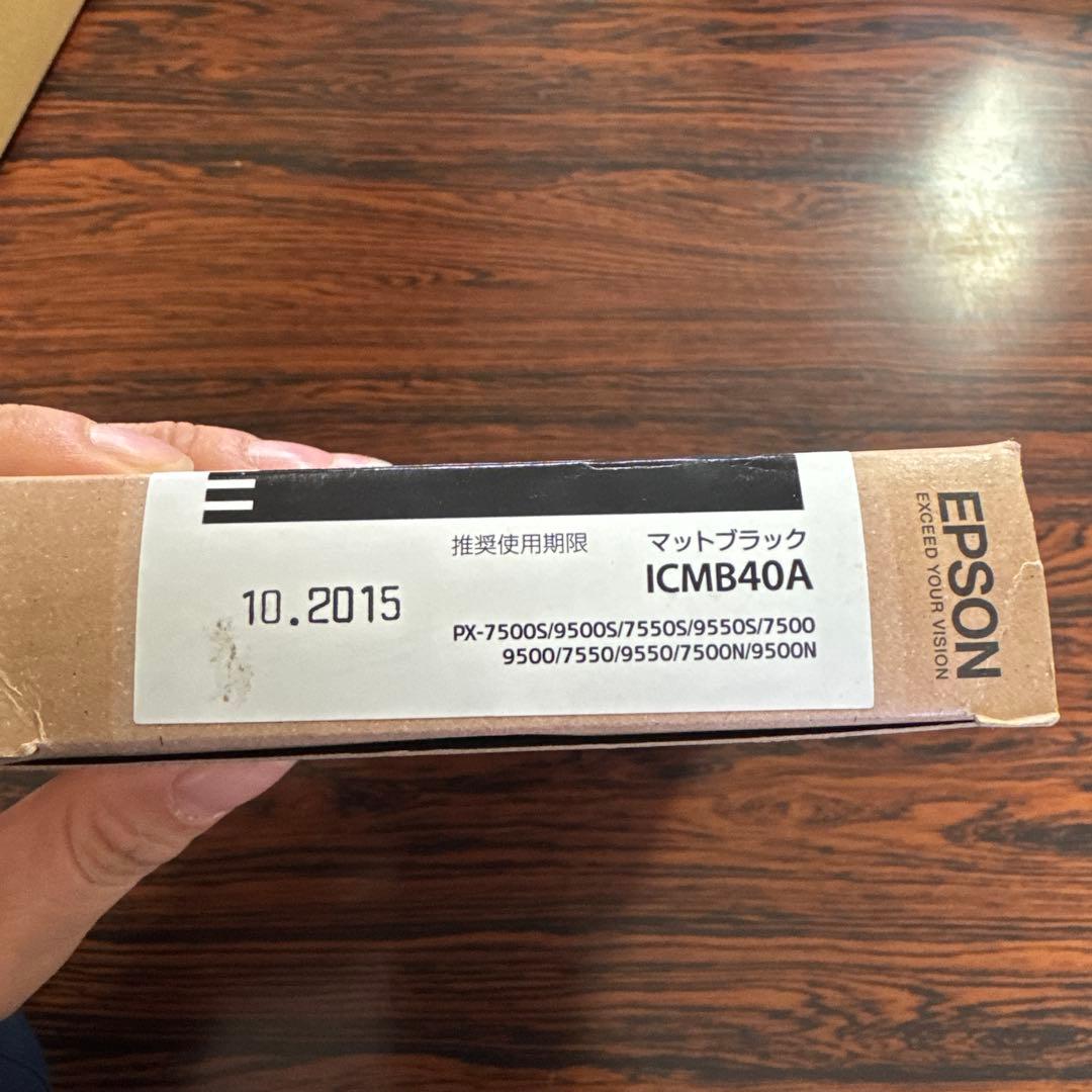 Epson ICMB40A マットブラックインクカートリッジ 110ml
