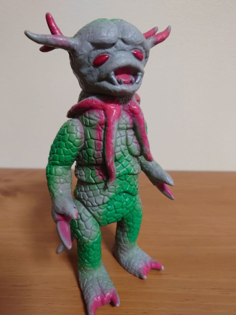 【当時もの稀少！】ブルマァク　ソフビ　キングザイガー　ミラーマン