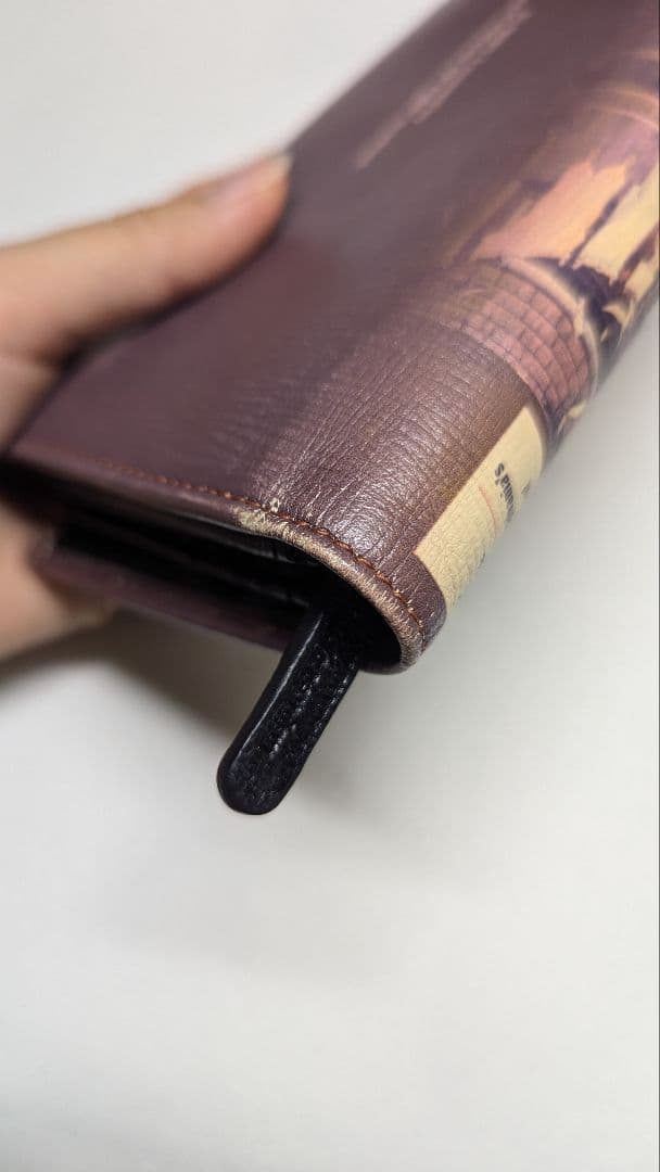 ★値下げしました！ ノーマン・ロックウェル 本革 長財布 超美品 交通渋滞