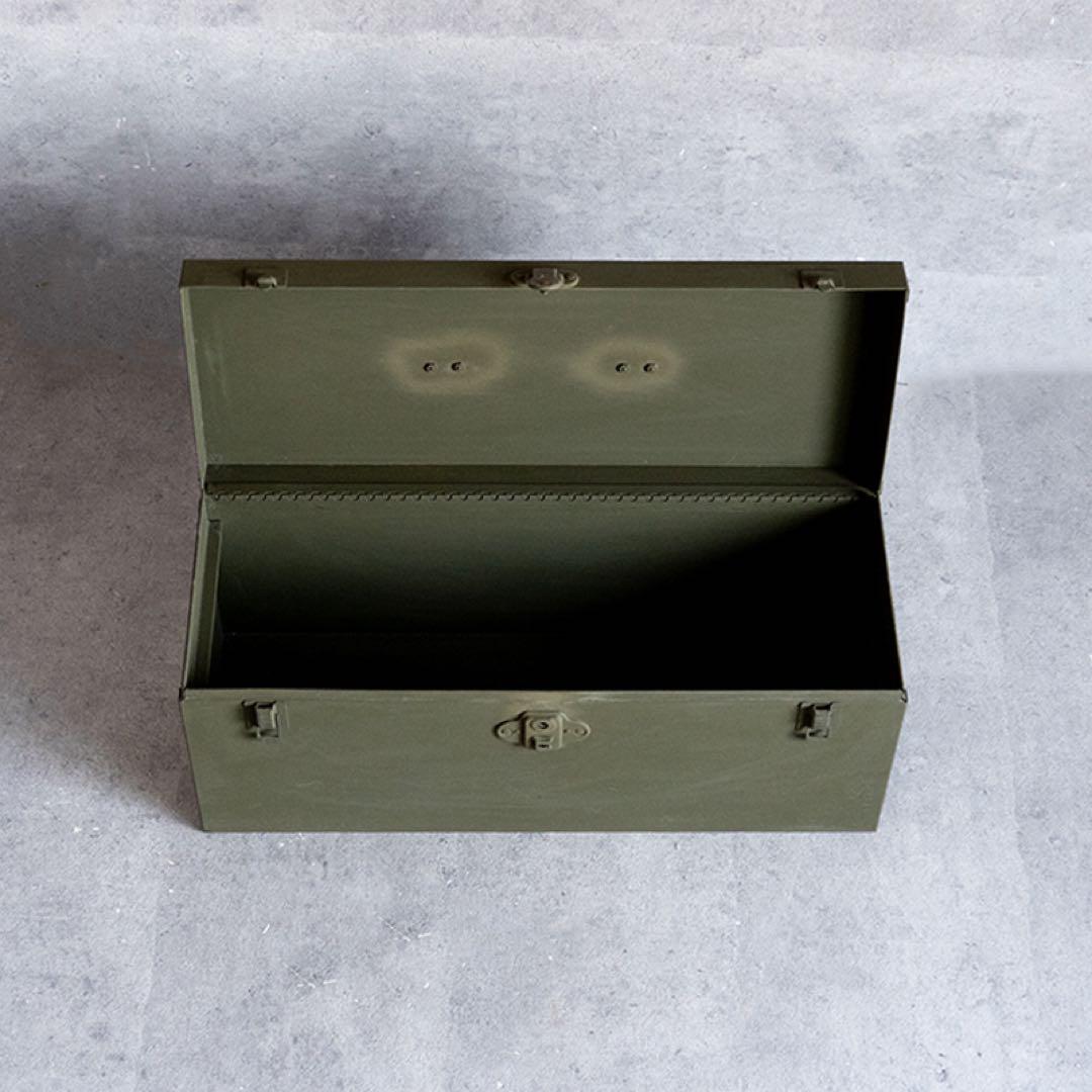【米軍放出品】 US メタルケース　デッドストック