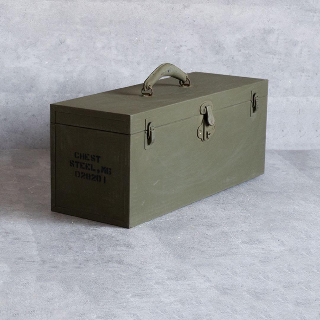 【米軍放出品】 US メタルケース　デッドストック