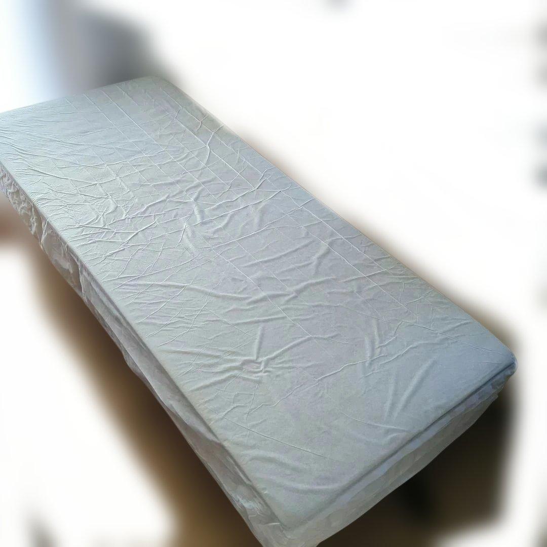 【送料込】 無印良品 ベッド 脚付マットレス 高密度ポケットコイル スモール