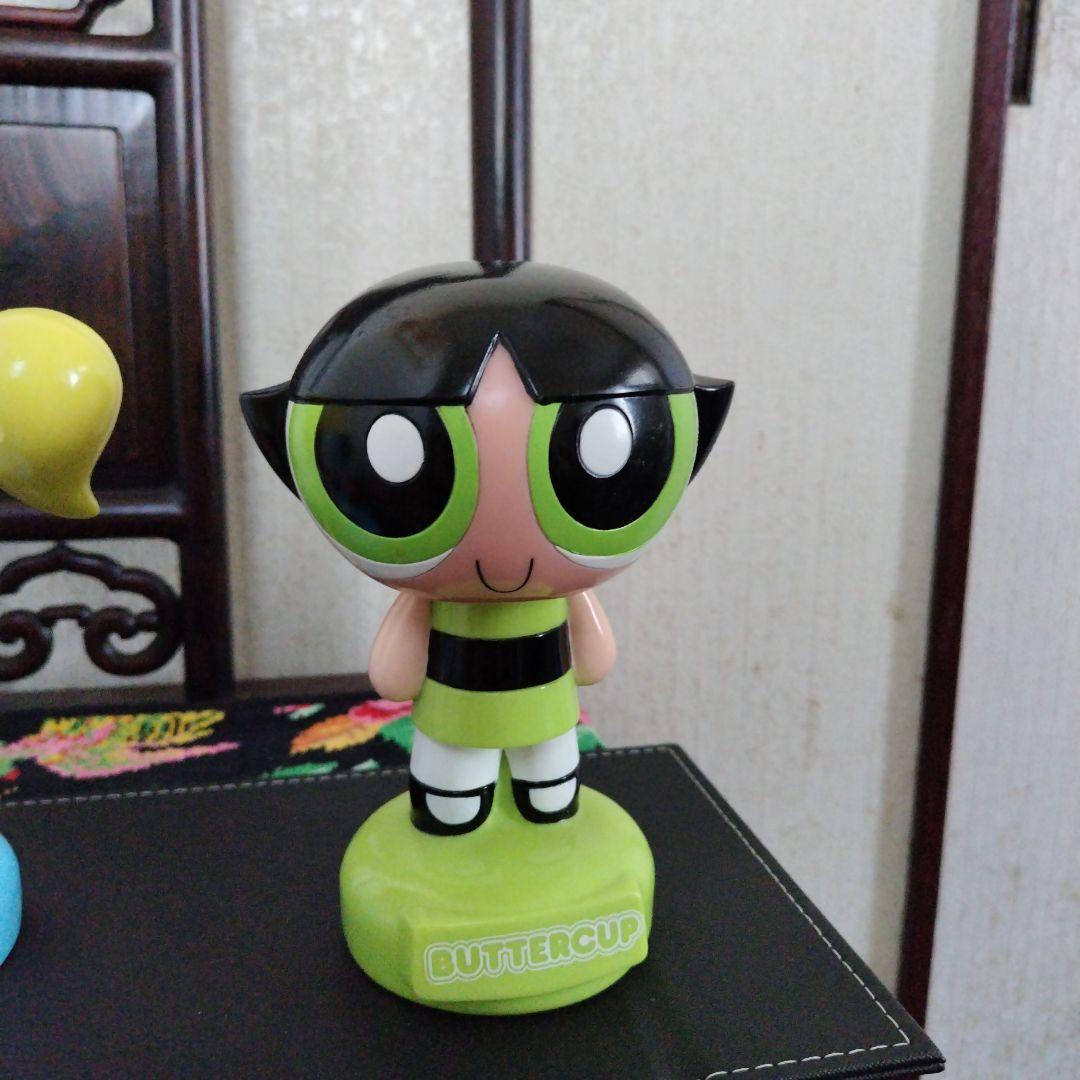 レア ★パワーパフガールズ 貯金箱 3体セット フィギュア