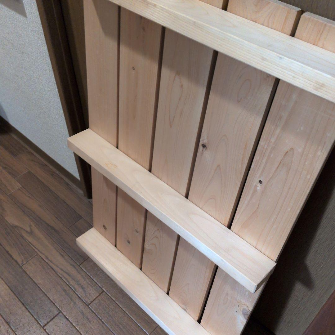 未使用　オーダー品　すのこ大小　２枚
