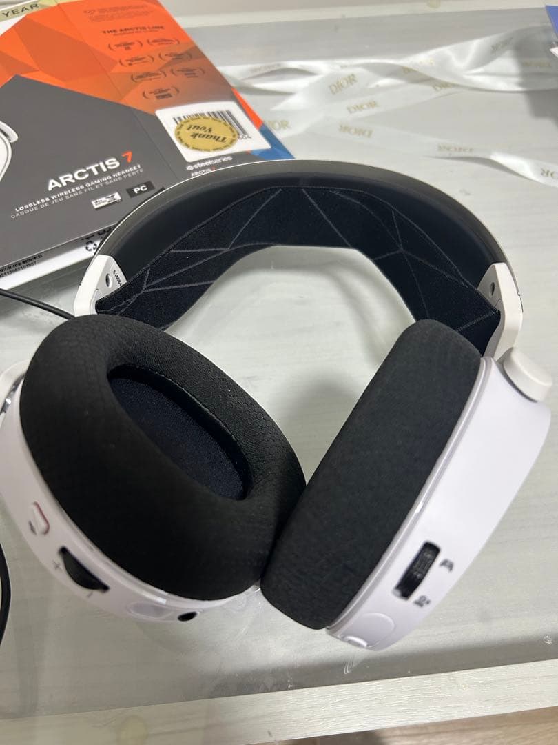 【美品】 Steelseries ARCTIS 7 ワイヤレス ブラック