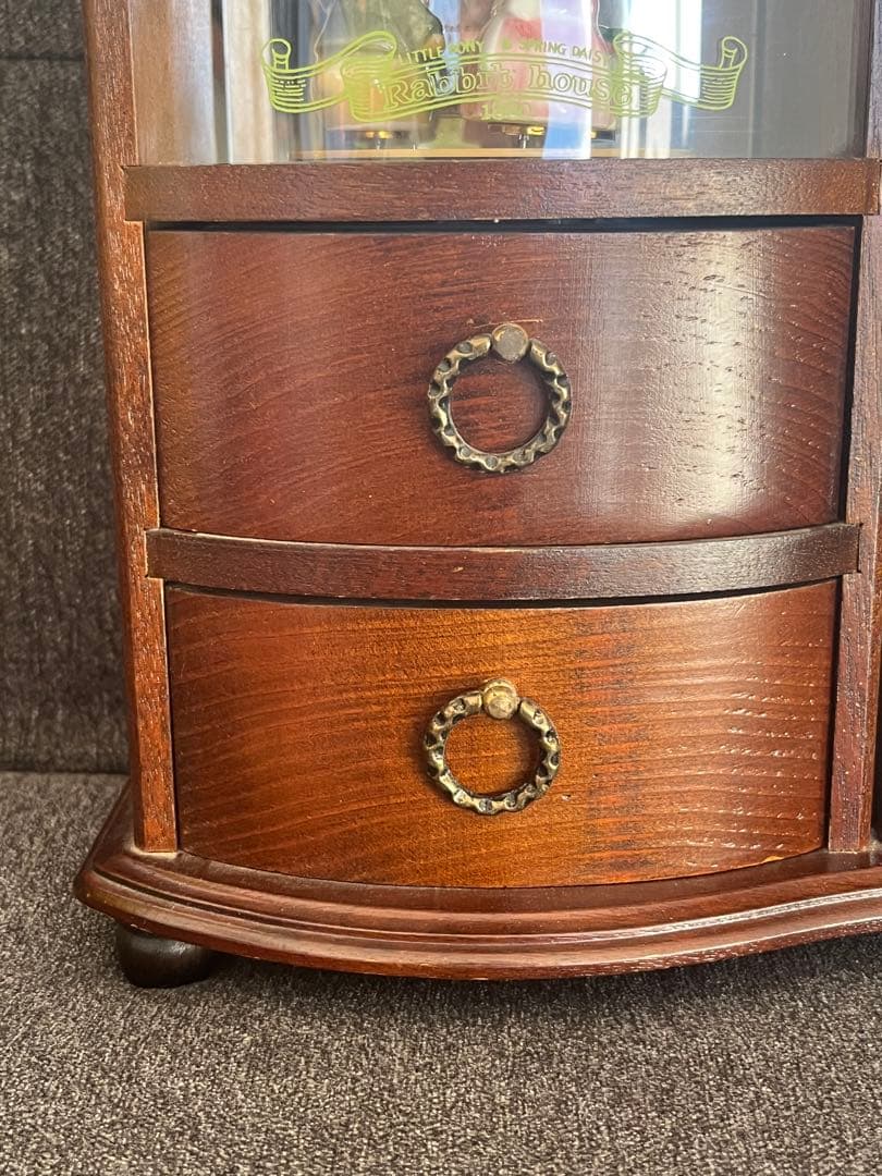 ラビットハウス SANKYO オルゴール ジュエリーボックス アンティーク