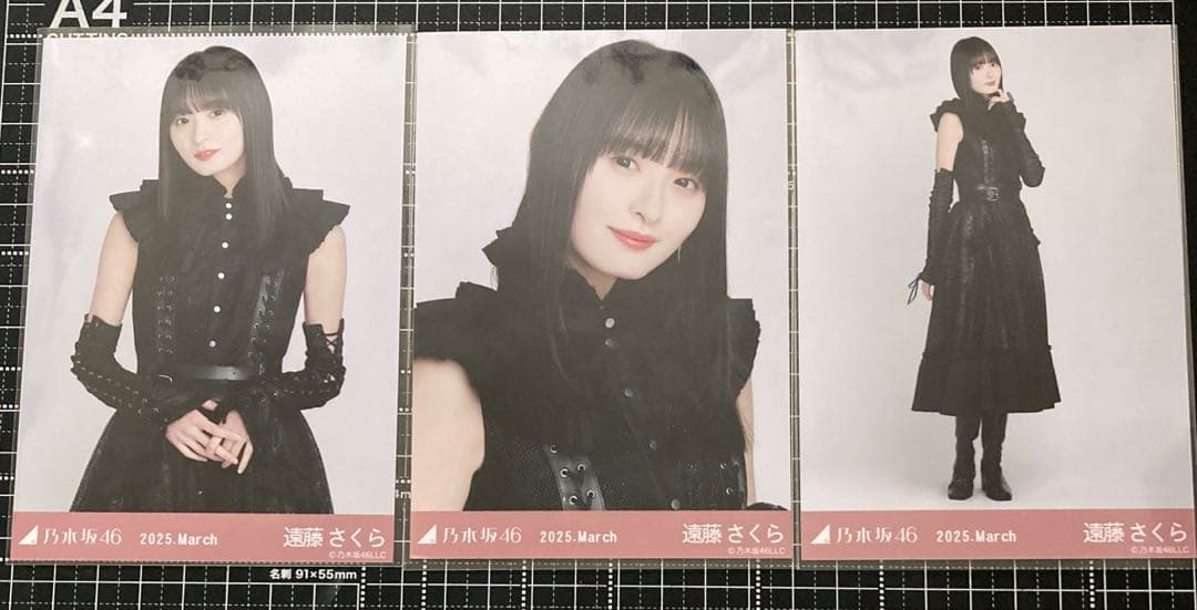 乃木坂46 遠藤さくら 生写真 歩道橋セット